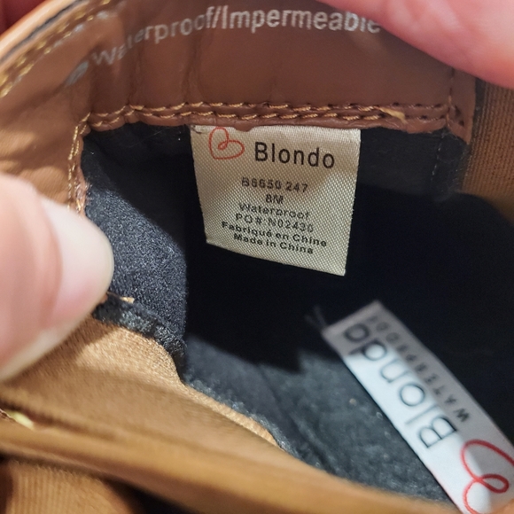 NEW Blondo Emilia Brown Leather Boot - Picture 9 of 10